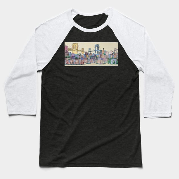 NEW YORK CITY Baseball T-Shirt by Music Life 